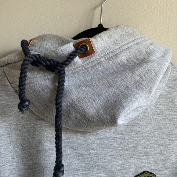 ✨PROJEKRAW GREY SWEATER HOODIE SIZE M - Picture 4 of 11